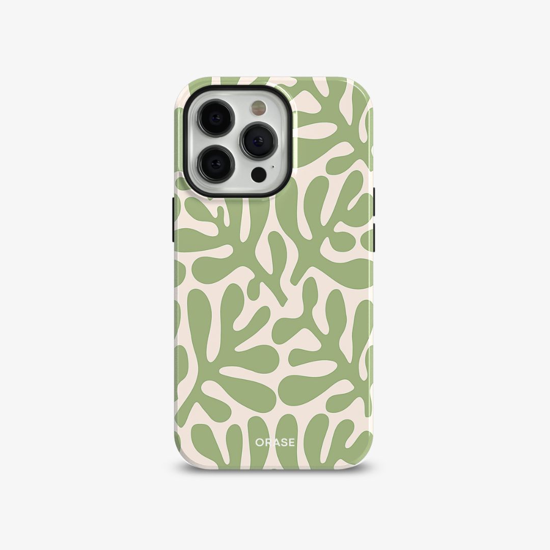 Orange Swirl iPhone 14 Pro Max Case