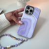 Purple Gold Marble iPhone Case - iPhone 15 Pro