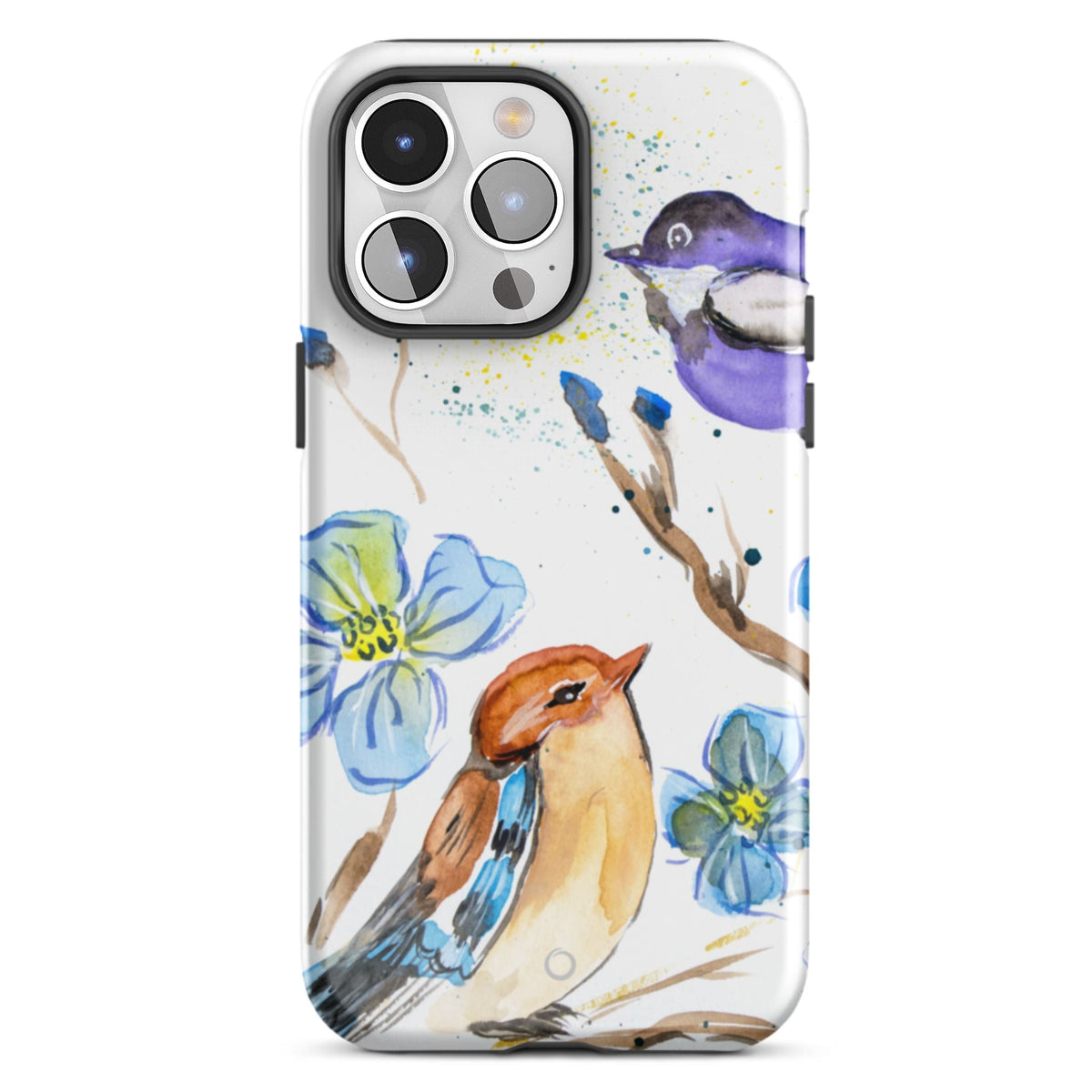 Winged Duets iPhone Case - iPhone 15 Pro