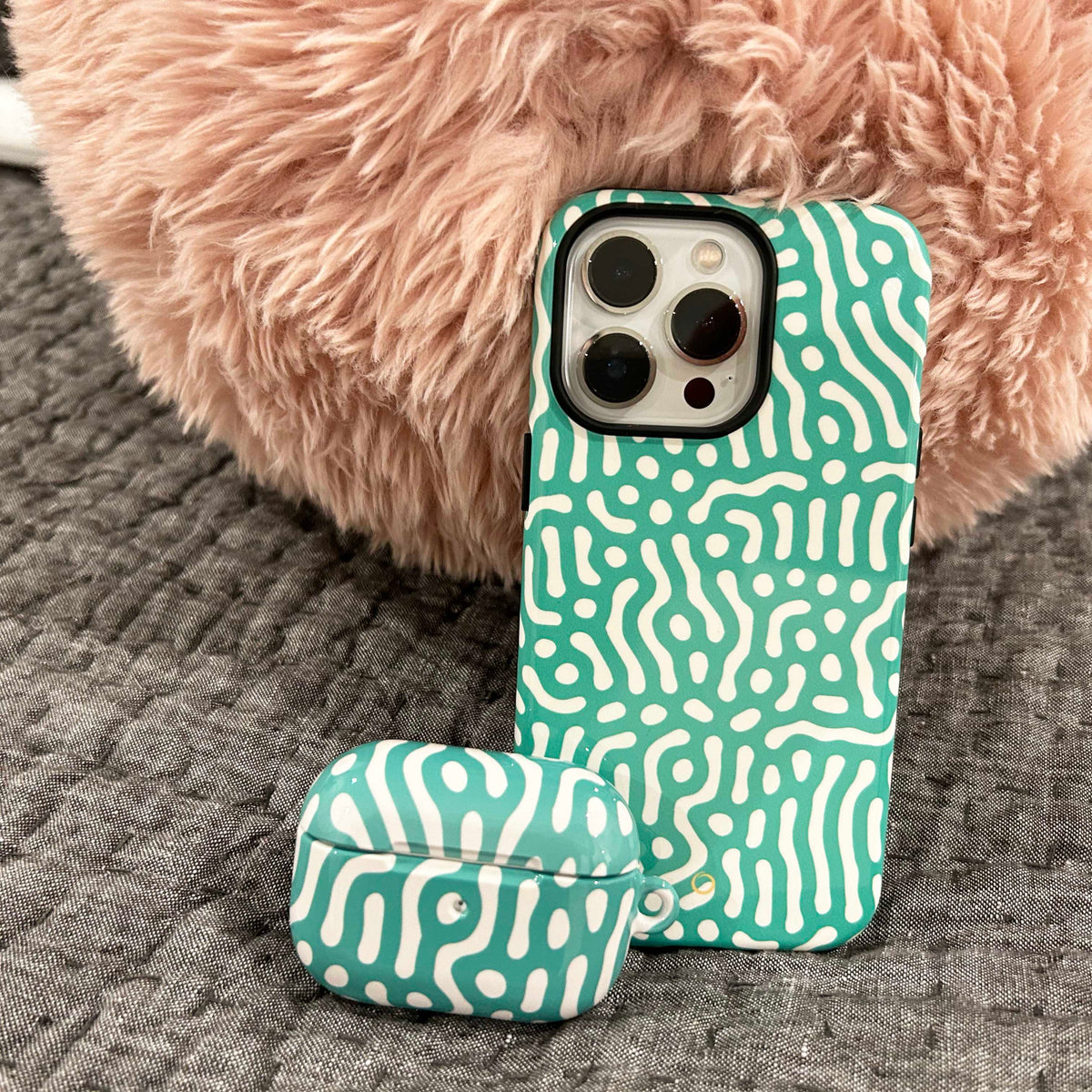 Lune Green AirPods Case