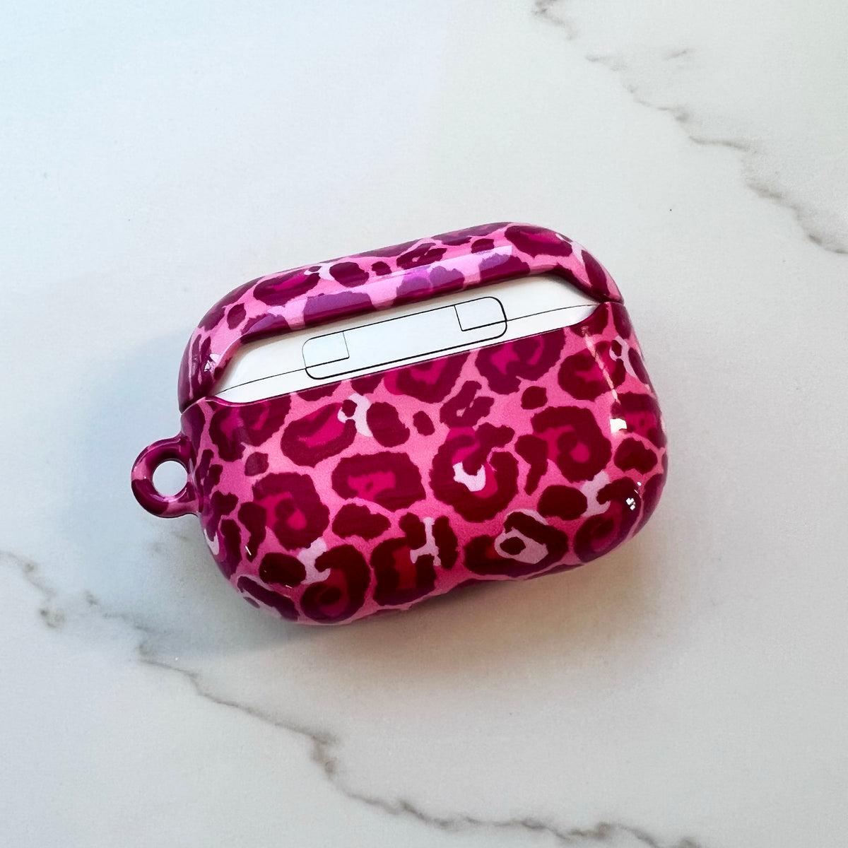 Pink Leopard AirPods Case