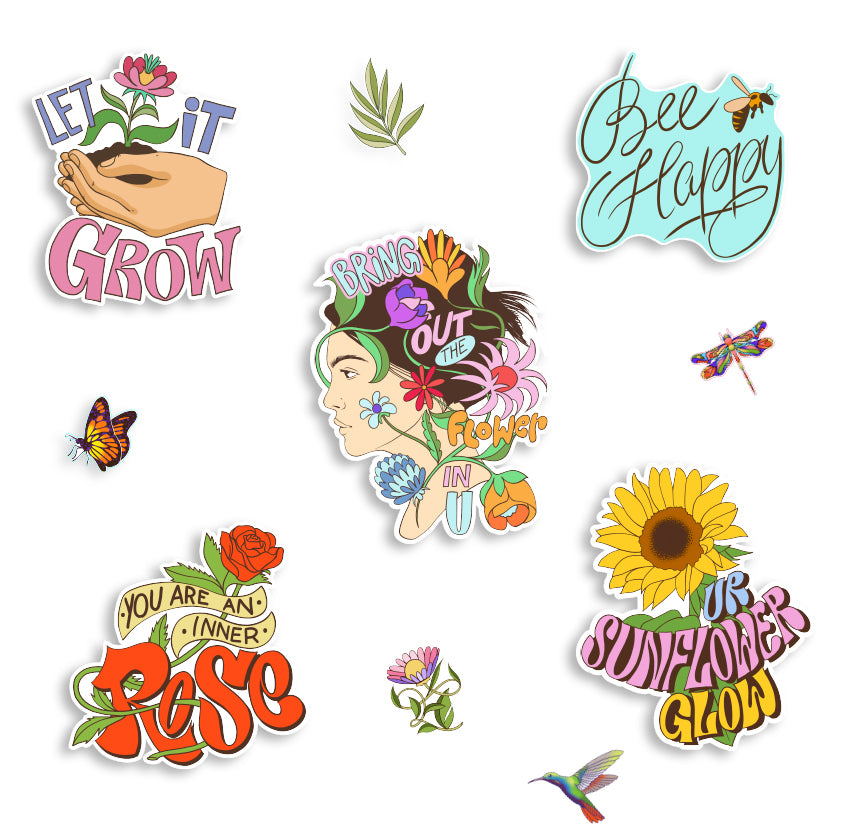 Nature Phone Stickers (10 Pack) - Nature Phone Stickers (10 Pack) - Orase