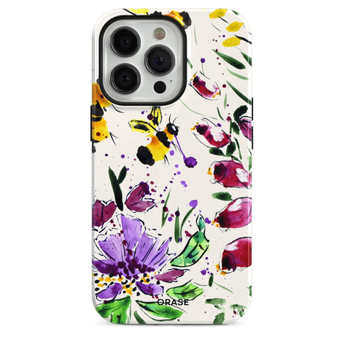 Floral Flight iPhone Case