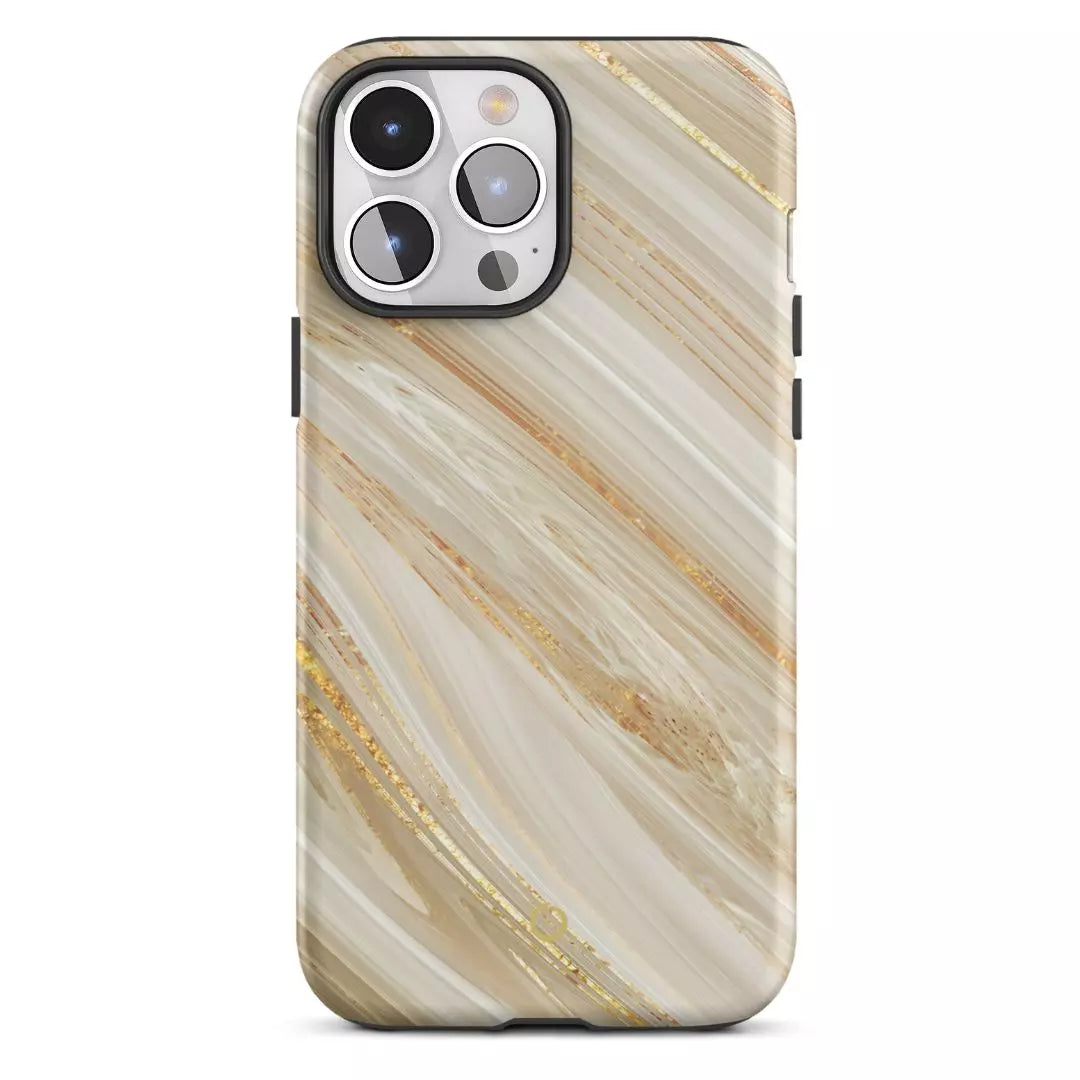 Golden Marble iPhone Case - Select a Device