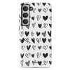 Love Vibes Hearts Samsung Case - Galaxy S22