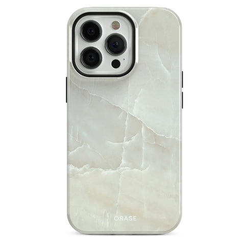 Ivory Marble iPhone Case