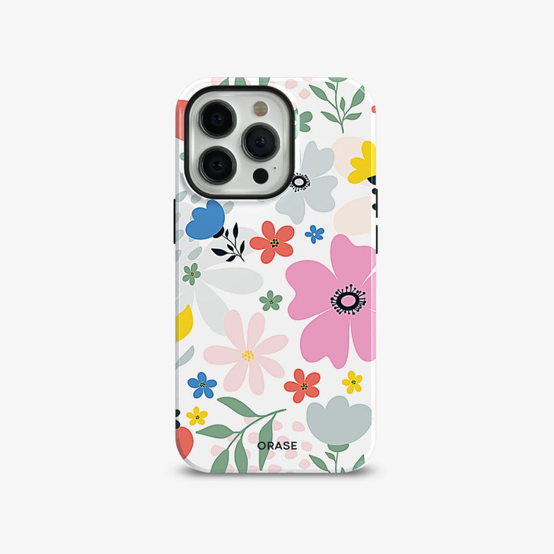 Orange Swirl iPhone 14 Pro Max Case