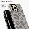 Grey Leopard iPhone Case - iPhone 13 Mini