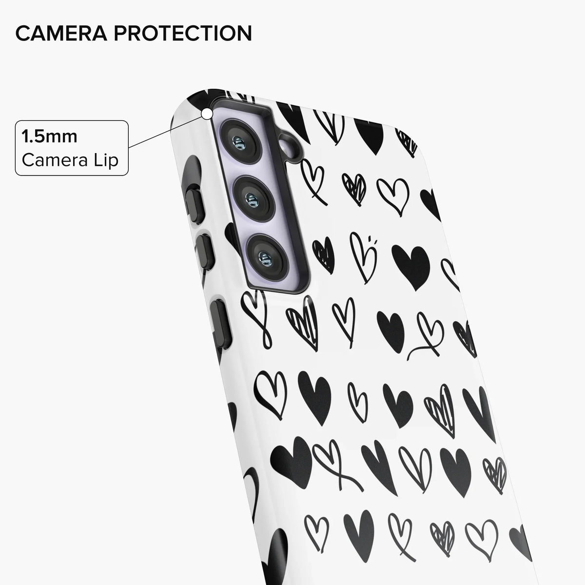 Love Vibes Hearts Samsung Case - Galaxy S21 Ultra
