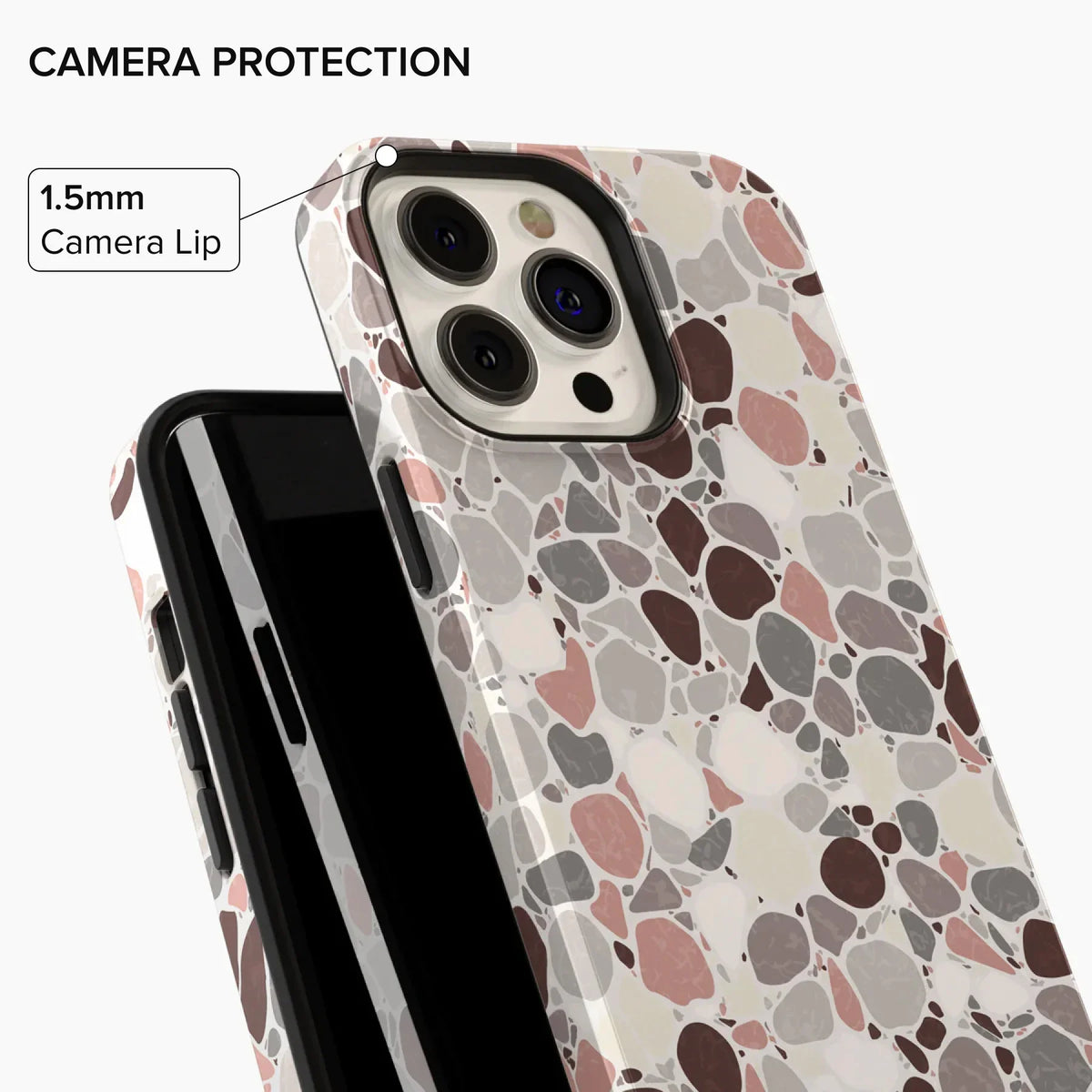 Stone Mosaic iPhone Case - iPhone 15 Pro