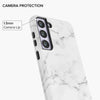 White Marble Samsung Case - Galaxy S22 Plus
