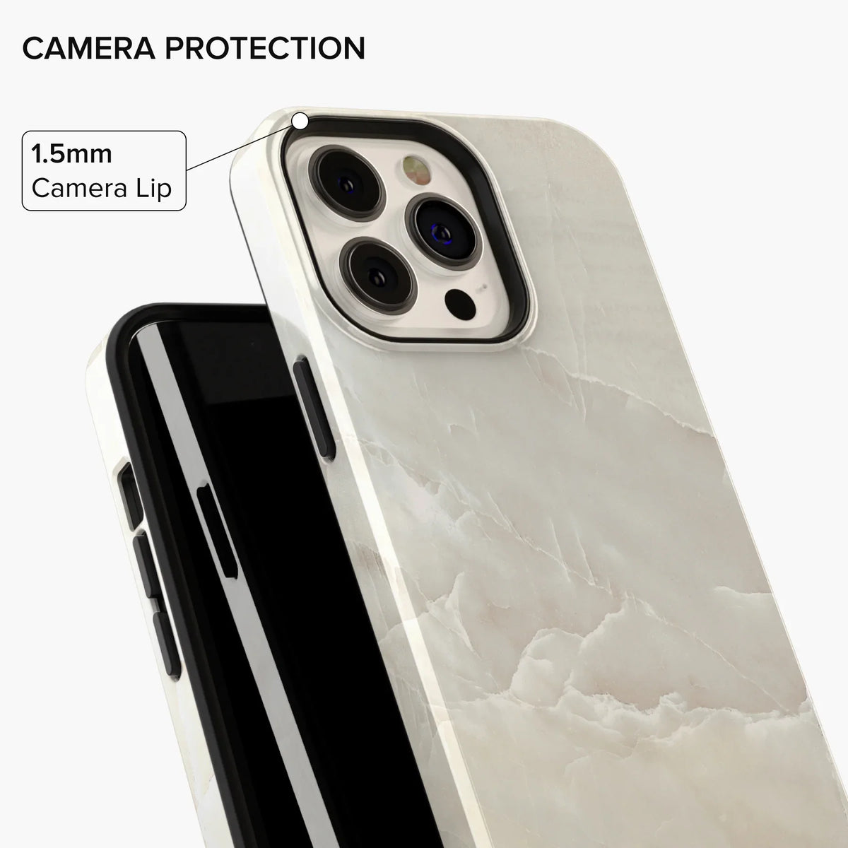 Ivory Marble iPhone Case - iPhone 14 Pro Max