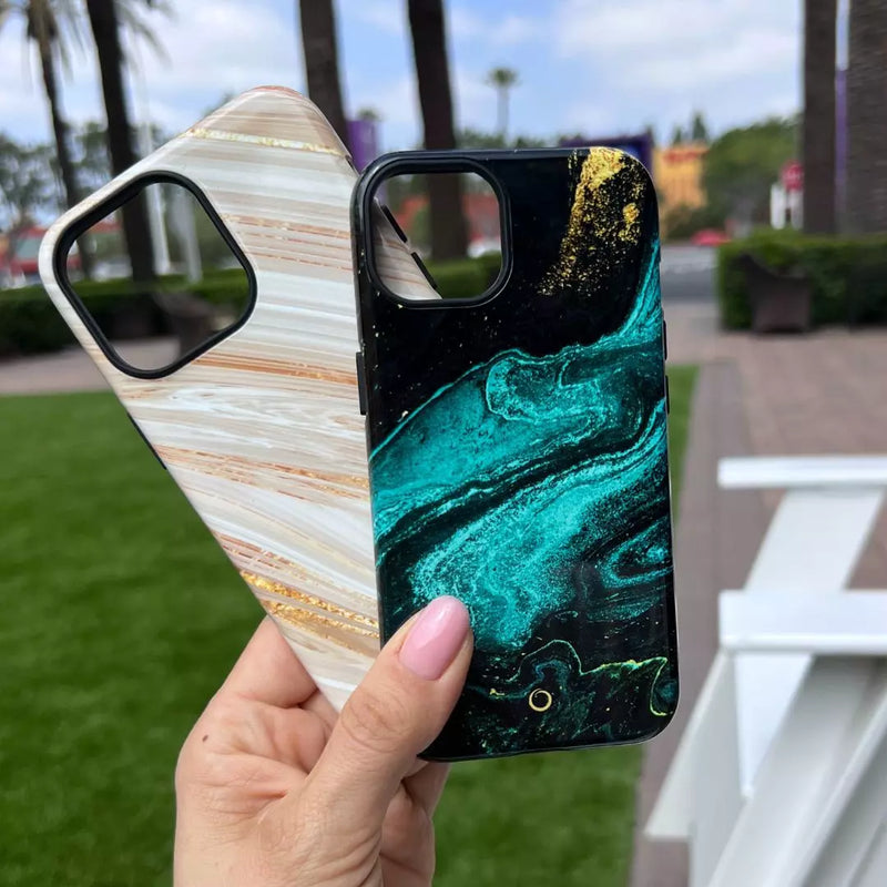 Golden Marble iPhone 11 Case