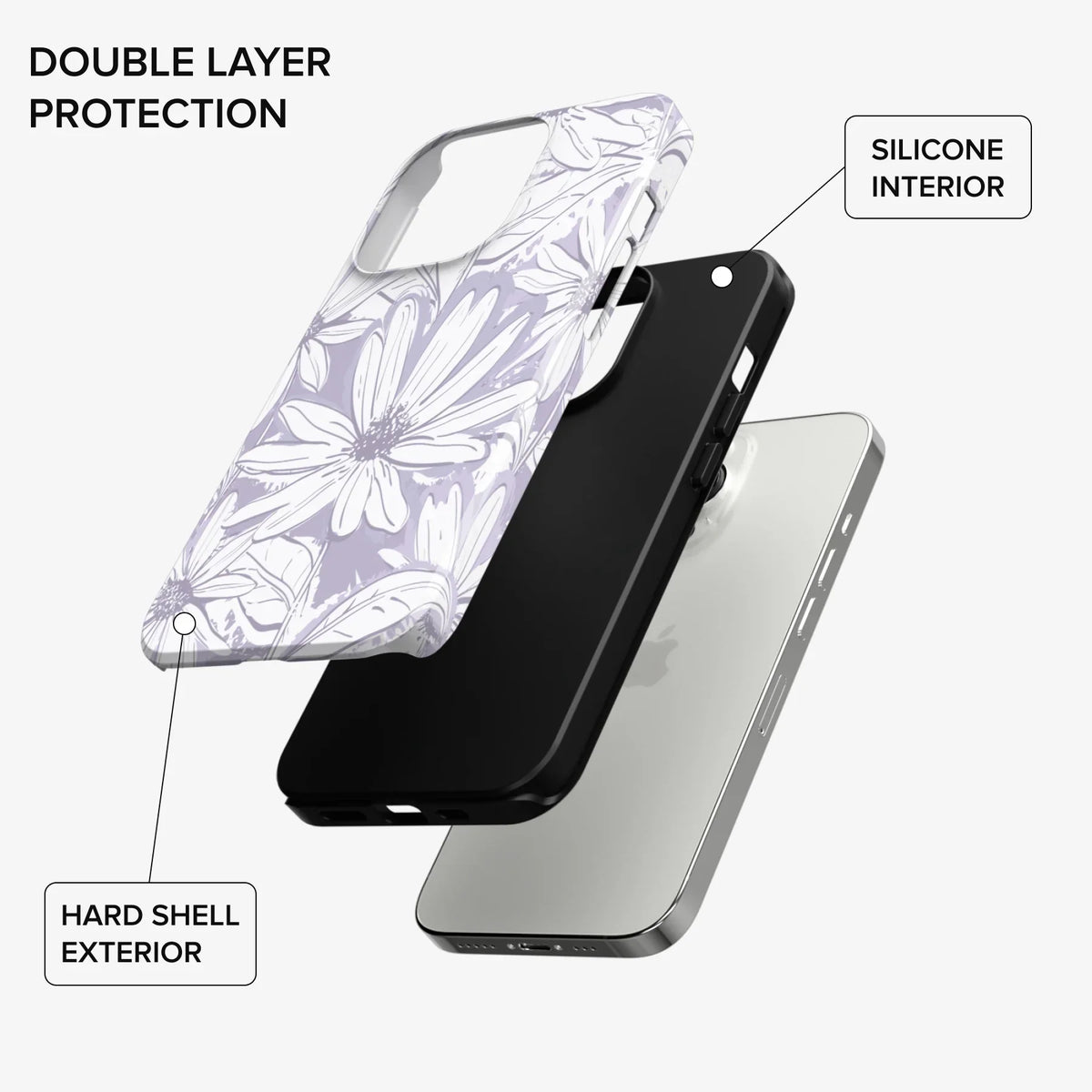 Lavender Bloom iPhone Case - iPhone 15 Plus