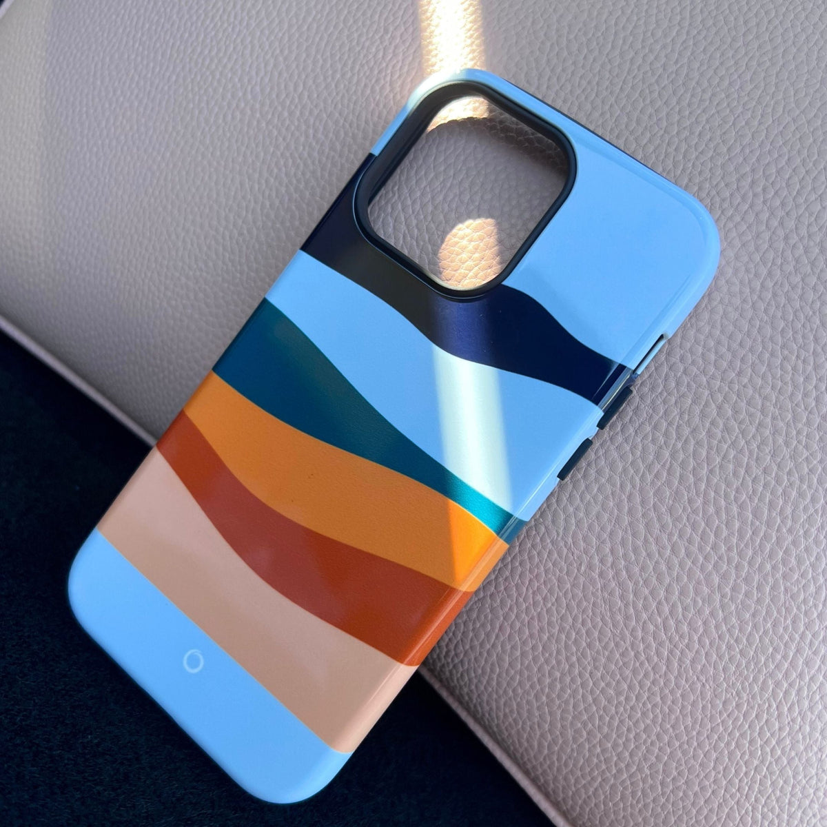 Wavy Mirage iPhone Case - Select a Device