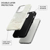 Ivory Marble iPhone Case - iPhone 14 Plus
