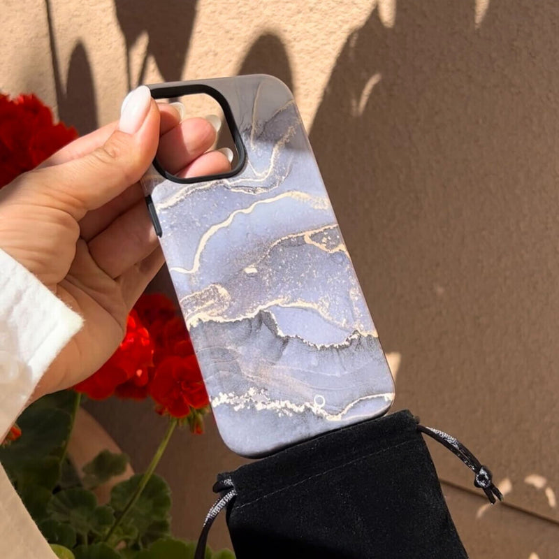 Charcoal Marble iPhone 11 Case