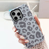 Grey Leopard iPhone Case - iPhone 13 Mini