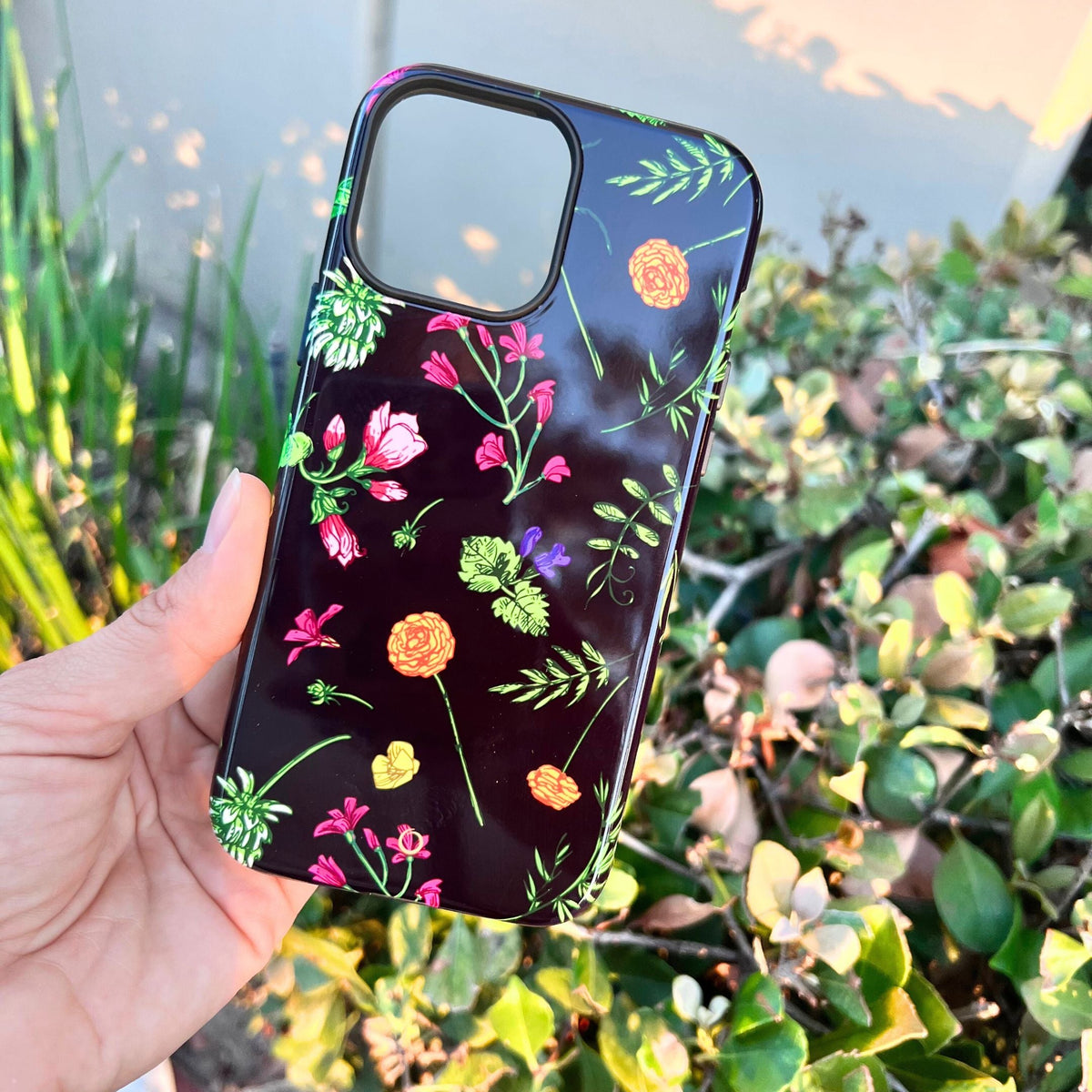 Blossom Field Flowers iPhone Case - Select a Device