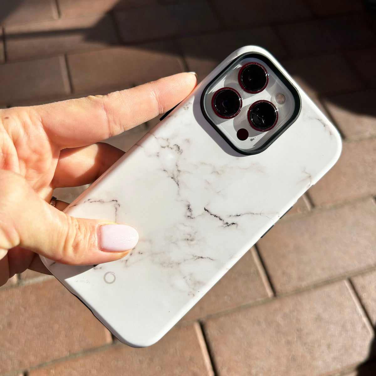 White Marble iPhone Case