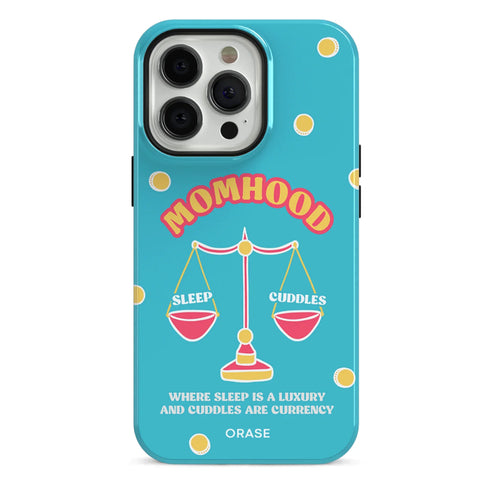 Momhood iPhone Case
