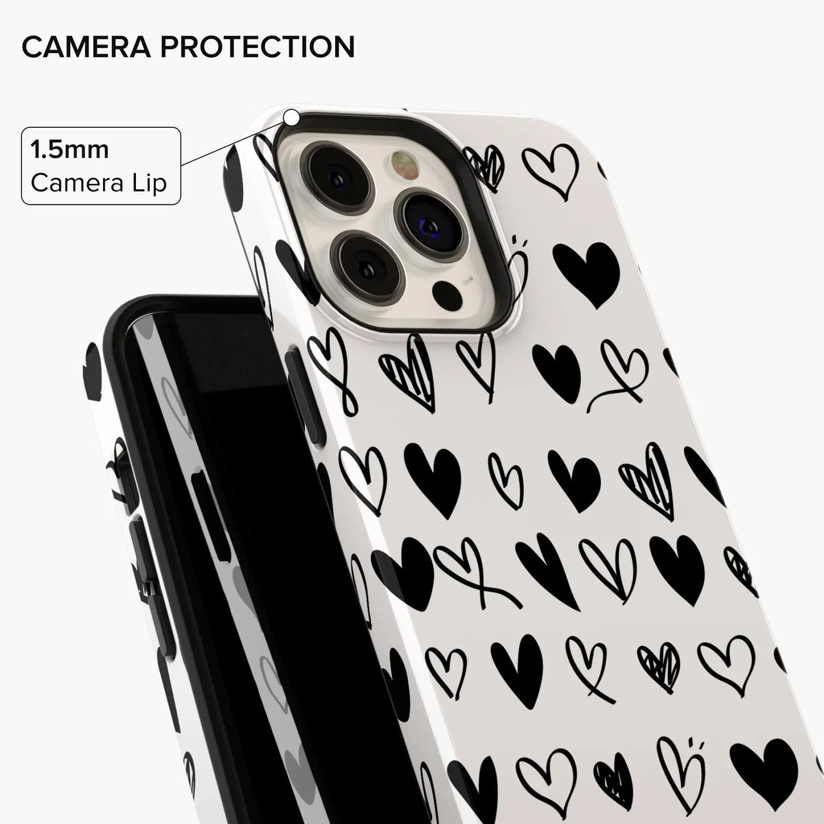 Love Vibes Hearts iPhone Case - iPhone 14 Pro Max