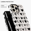 Love Vibes Hearts iPhone Case - iPhone 13