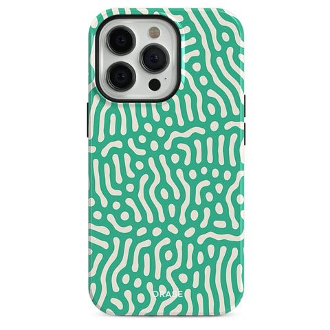Lune Green iPhone Case