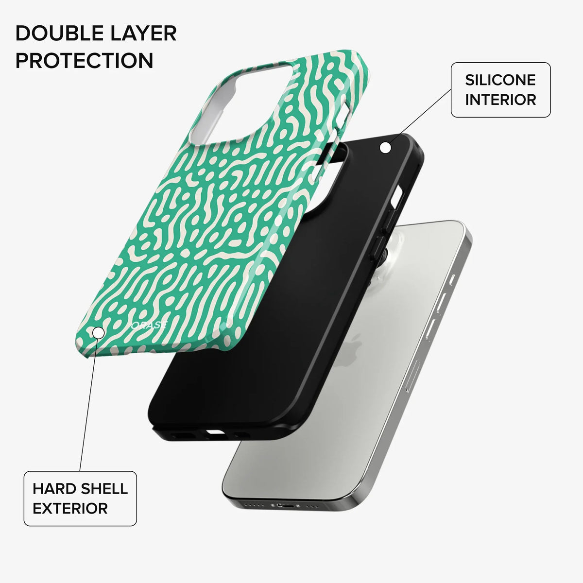 Lune Green iPhone Case - iPhone 12 Pro Max