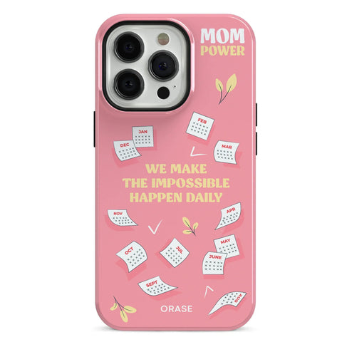 Mom Power iPhone Case