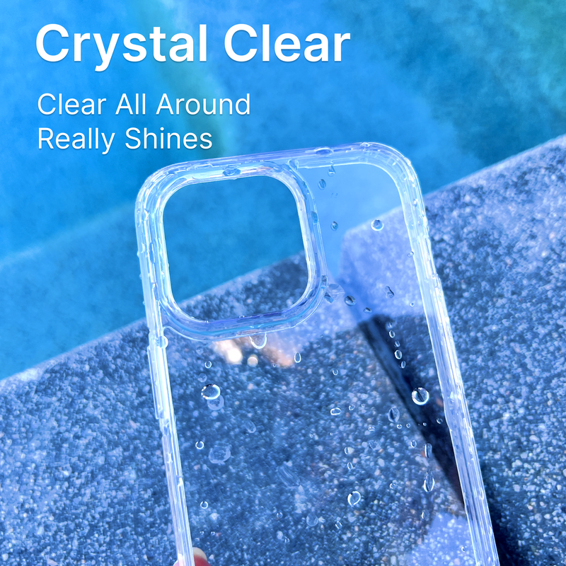 Pure Clear iPhone 15 Pro Max Case