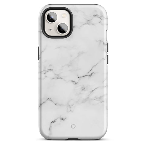 White Marble iPhone 15 Plus Case