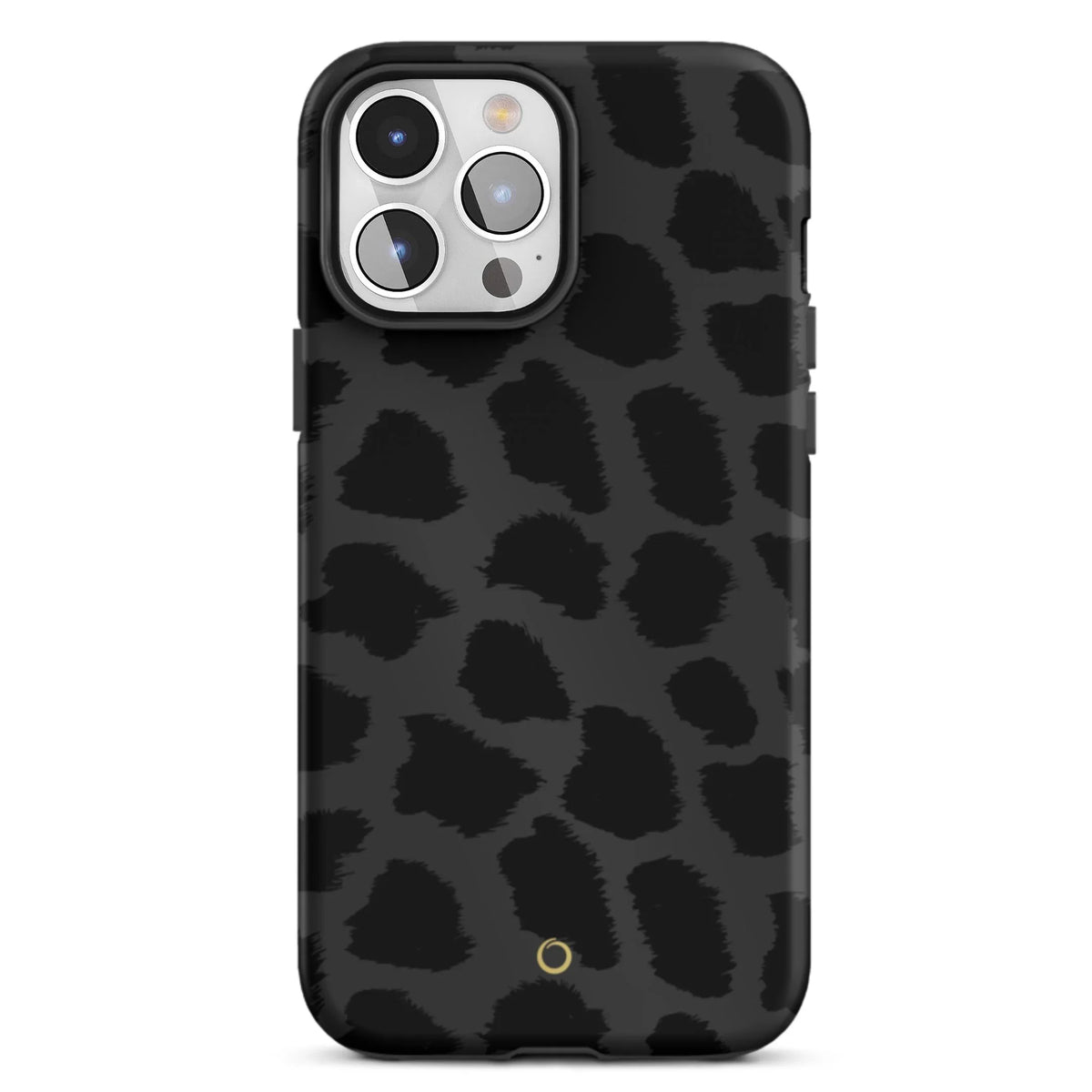 Black Leopard iPhone Case - iPhone 12 Pro