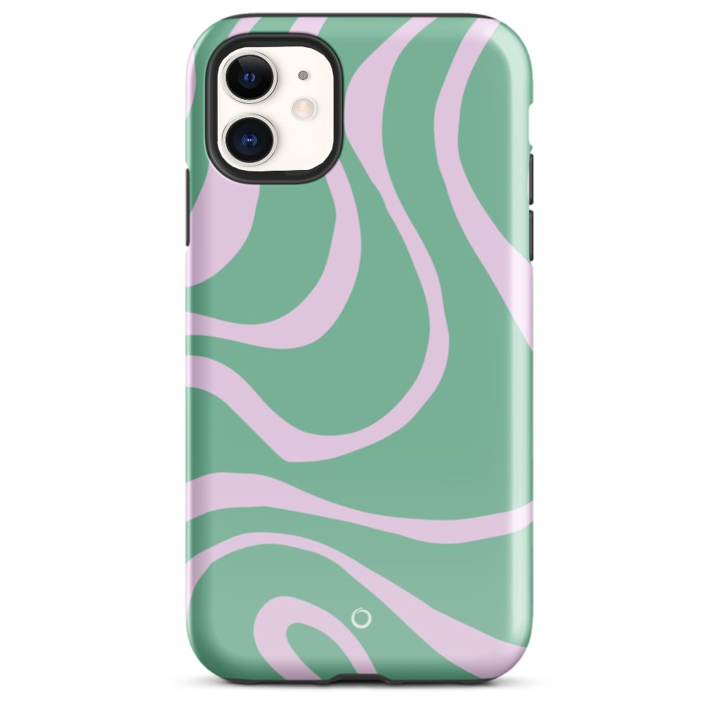 Groovy Lines iPhone Case - iPhone 12