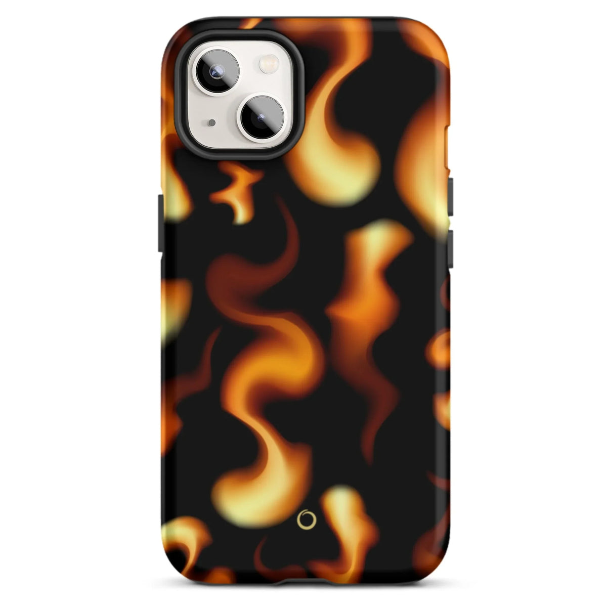 Groovy Orange Flame iPhone Case - iPhone 14 Plus