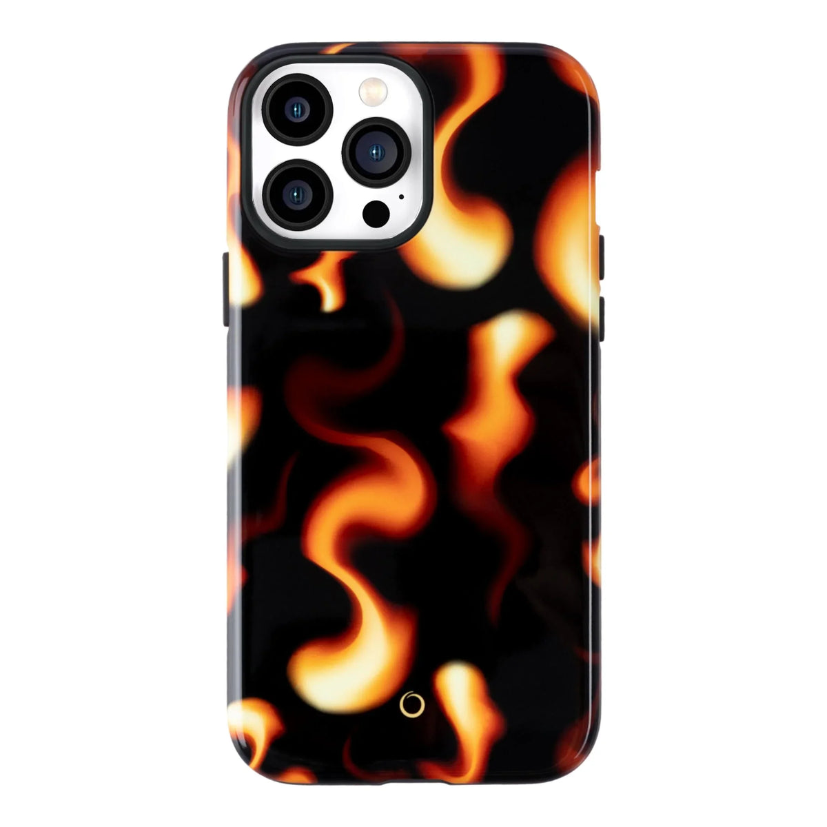 Groovy Orange Flame iPhone Case - iPhone 15 Pro