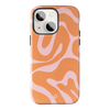 Orange Swirl iPhone Case - iPhone 14 Plus