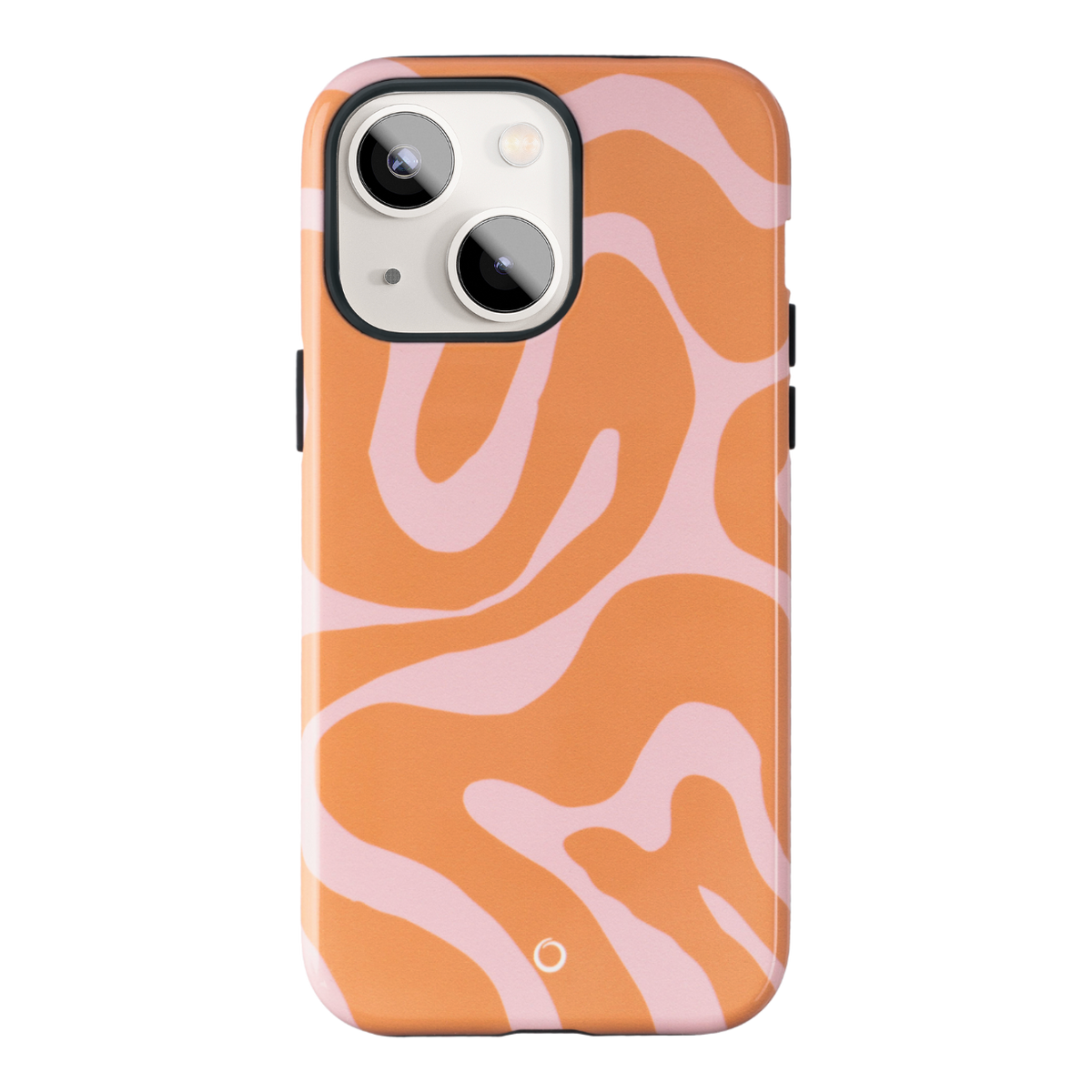 Orange Swirl iPhone Case - iPhone 13 