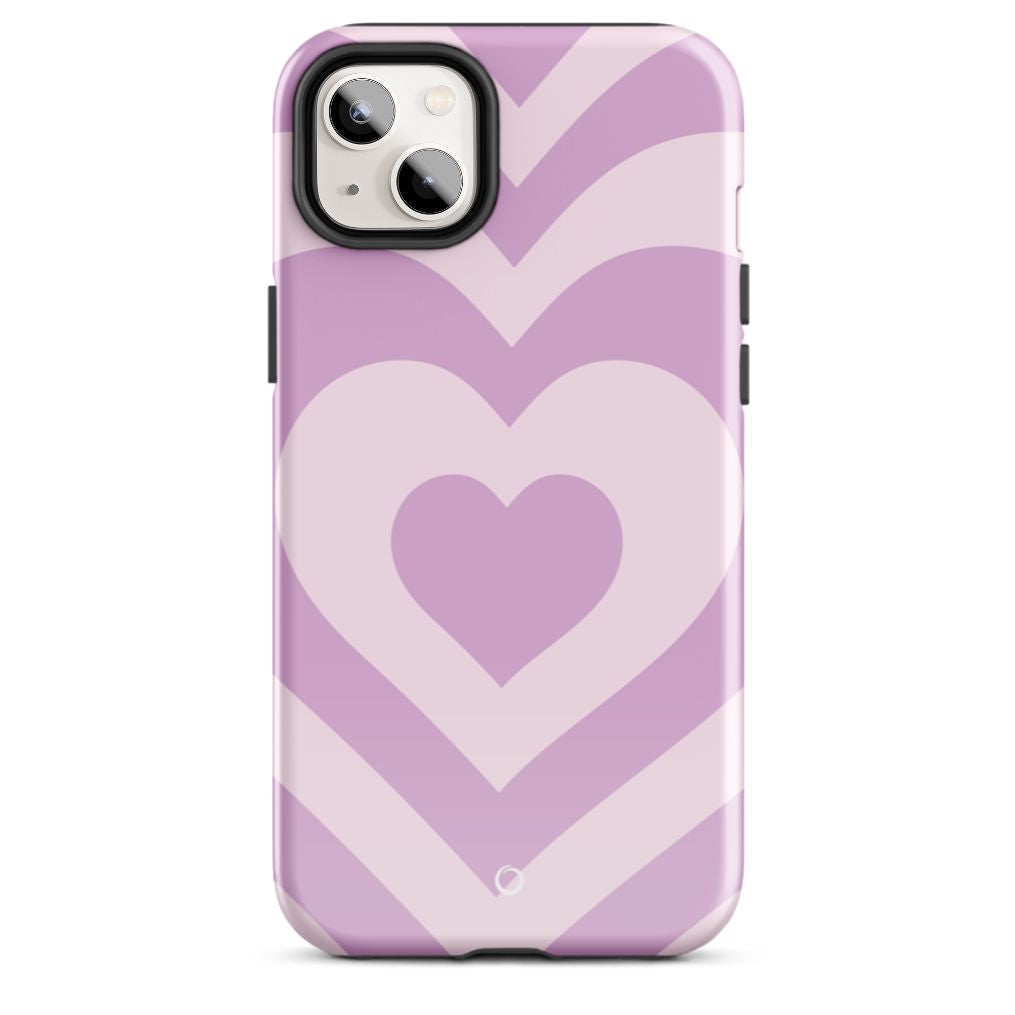 Purple Heartbeat iPhone Case - iPhone 14 Plus