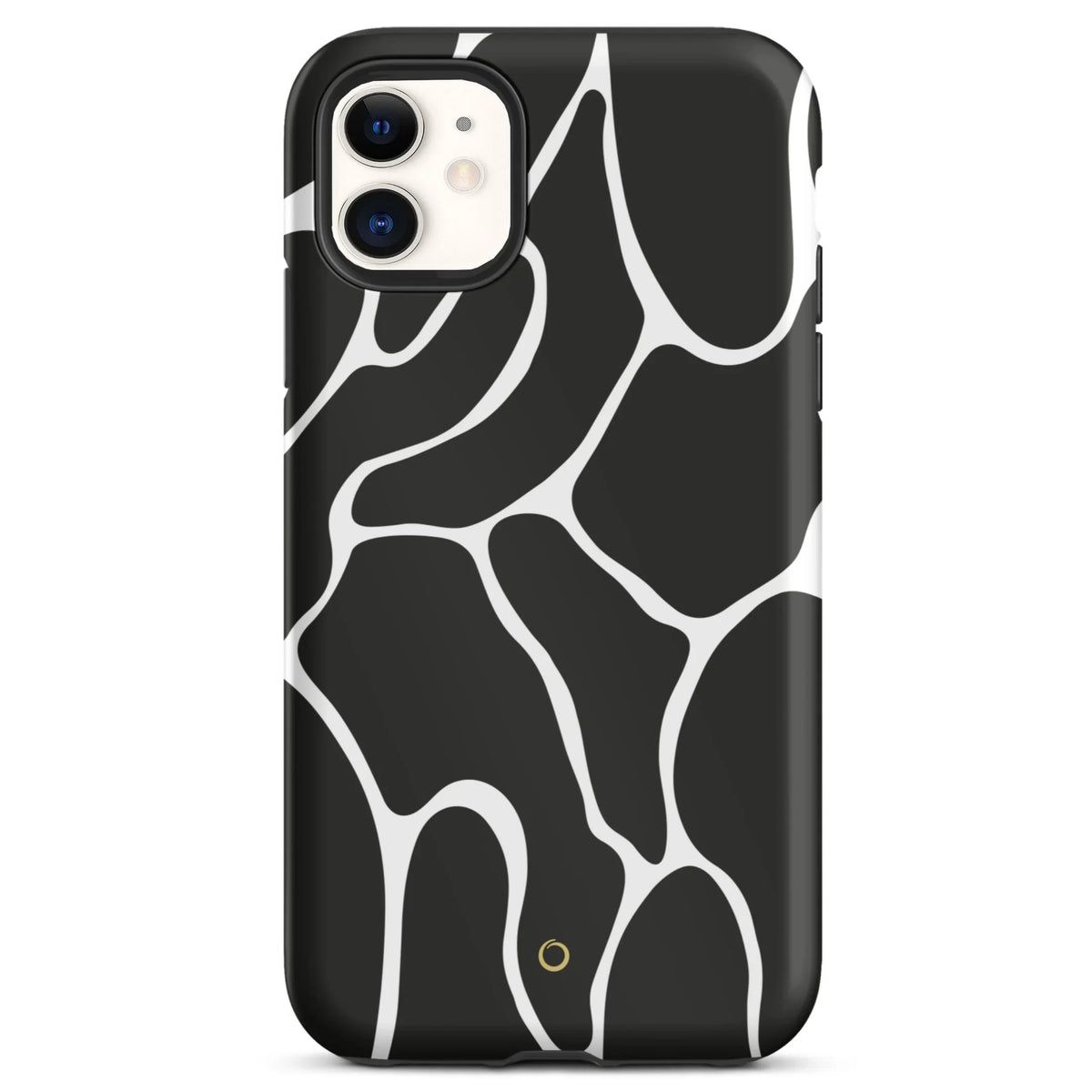 Wavy White Lines iPhone Case - iPhone 11