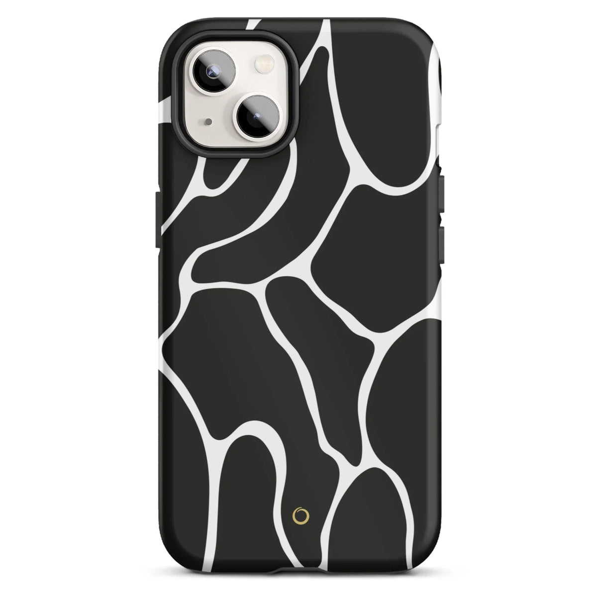 Wavy White Lines iPhone Case - iPhone 14
