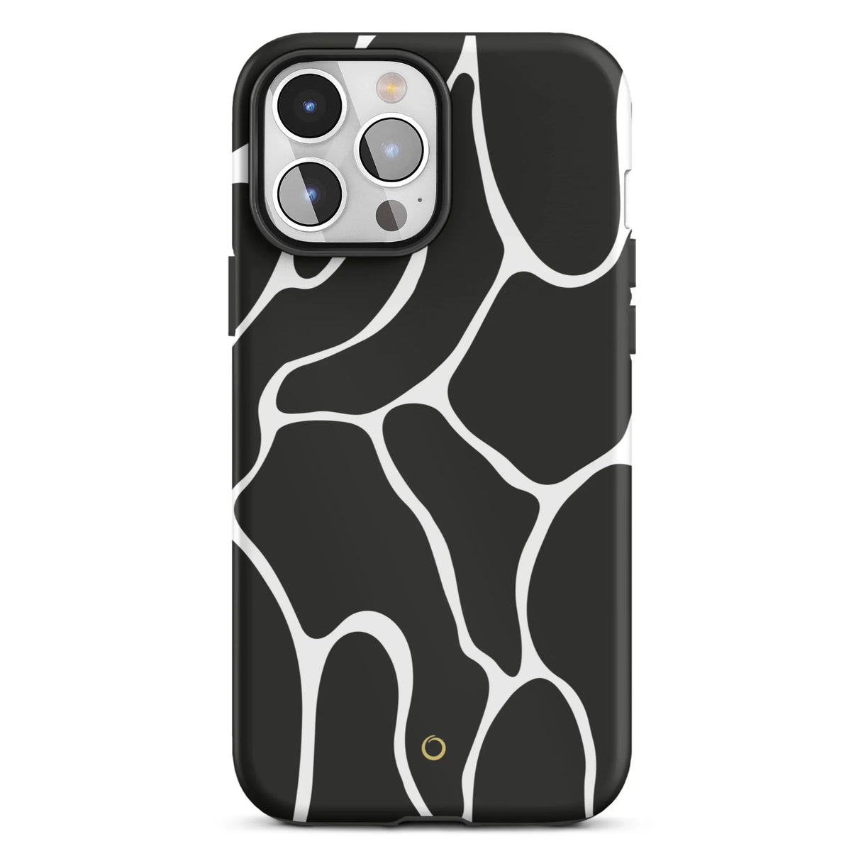 Wavy White Lines iPhone Case - iPhone 12 Pro Max