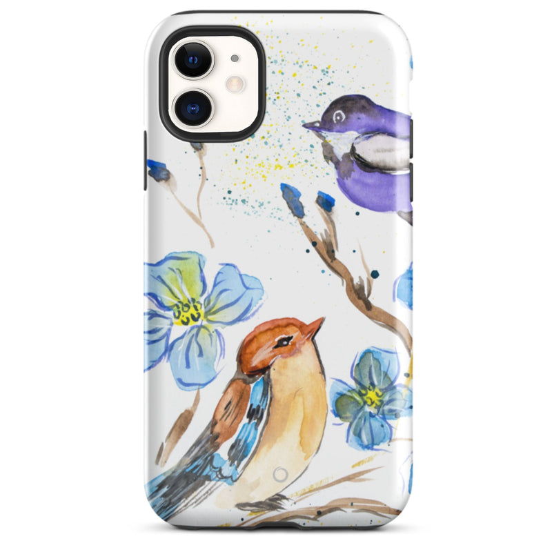 Winged Duets iPhone Case