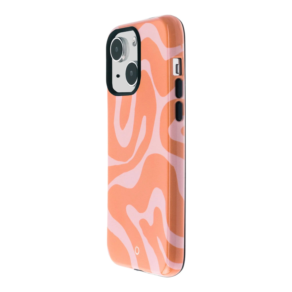 Orange Swirl iPhone Case - iPhone 15 Plus