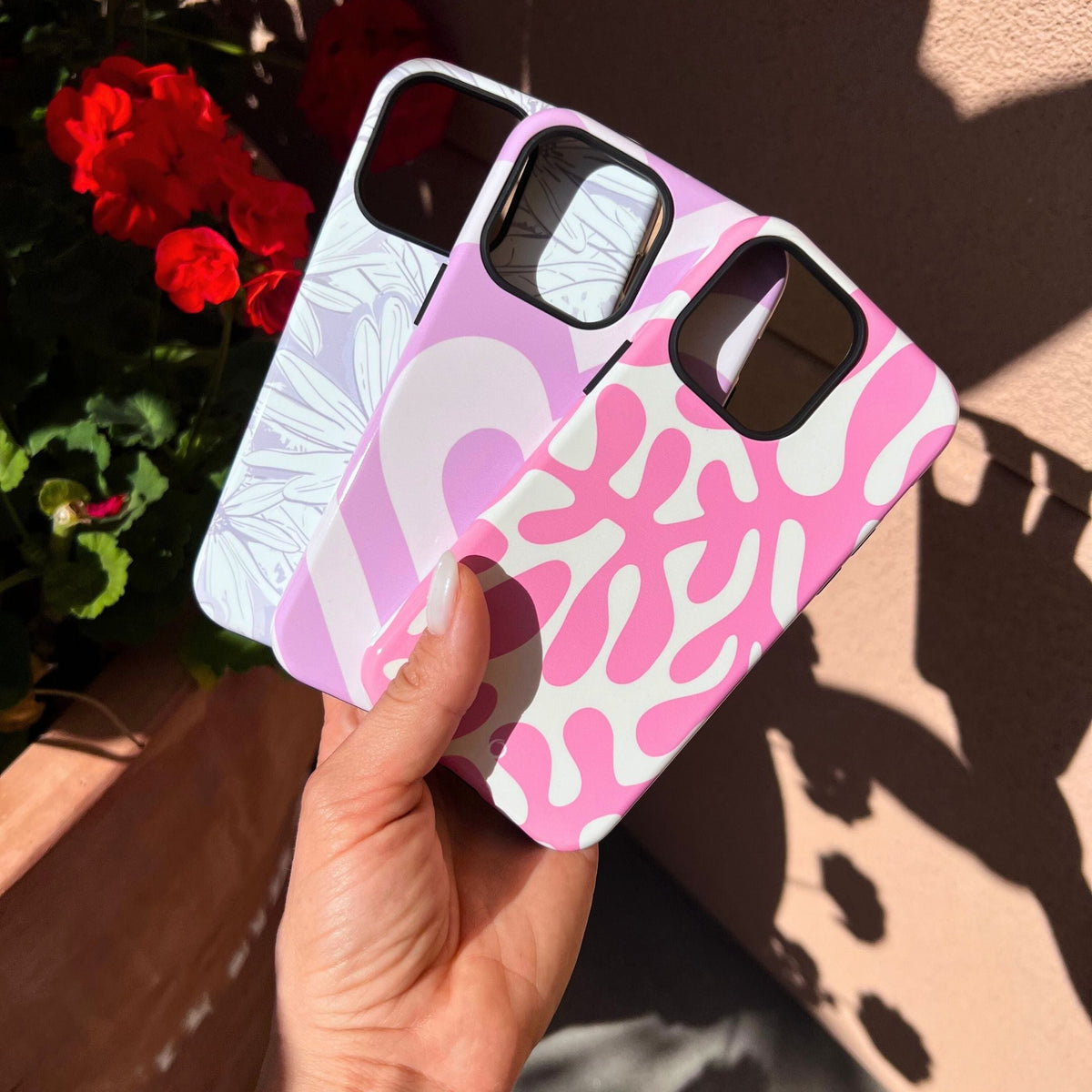 Pink Jungle iPhone 15 Pro Max Case