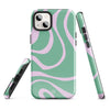 Groovy Lines iPhone Case - iPhone 14