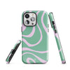 Groovy Lines iPhone Case - iPhone 15 Pro