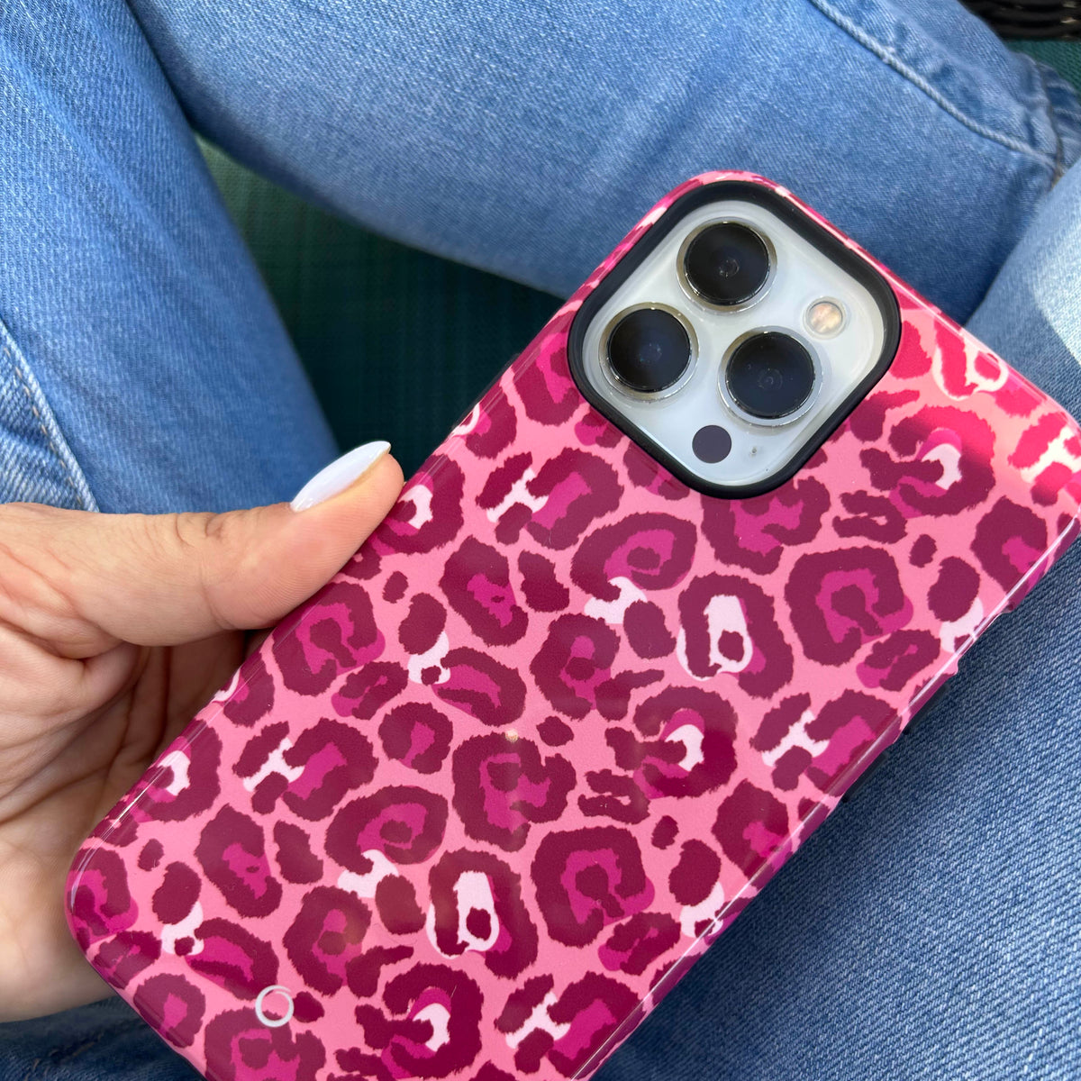Pink Leopard iPhone Case - iPhone 15 Pro
