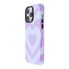 Purple Heartbeat iPhone Case - iPhone 14 Pro
