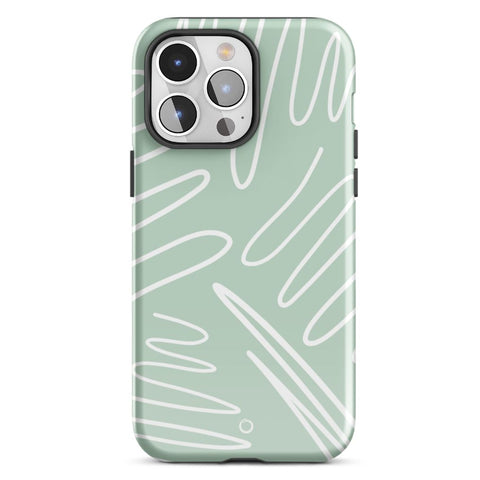 Green Rhythm iPhone 15 Pro Max Case